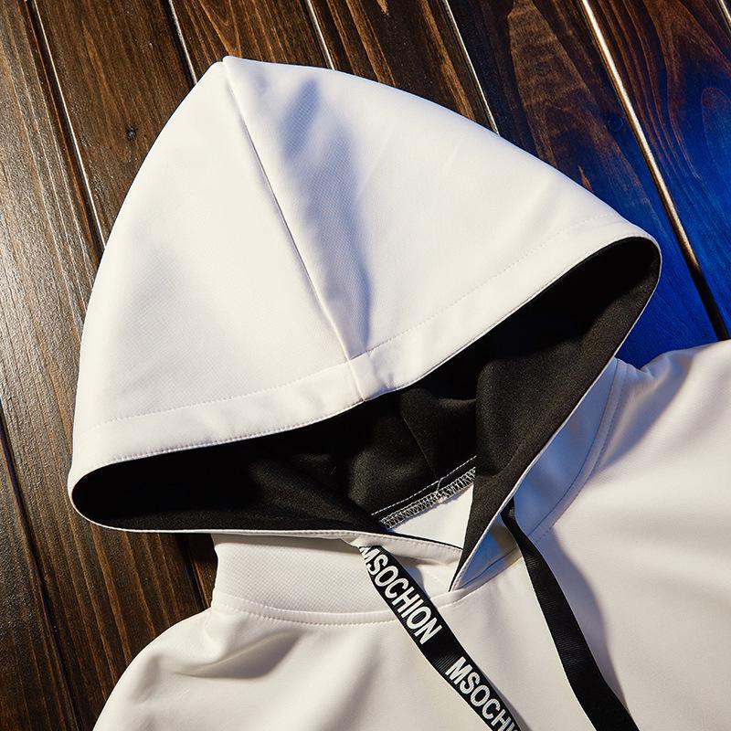 Men's Trendy Spring & Autumn Sports Suit - Casual Korean-Style Jacket & Sweater