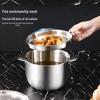 Lijia Thickened Stainless Steel Oil Pot with Handle