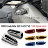 FOR Honda ADV350 ADV160 XADV750 Motorcycle Aluminum Tail Light Front Turn Signal Protective Cover Lamp Shade Easy Non-Destructiv
