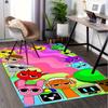 Office Carpet: Sprunk Song Colorful Cartoon Character Pattern - Perfect for Play Areas or Creative Spaces! C022
