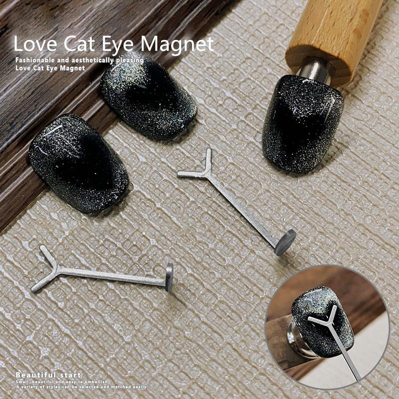 Love Cat Eyes Magnet Auxiliary Tools For Nail Gel Polish Diy Multifunctional Manicure Accessories Tools
