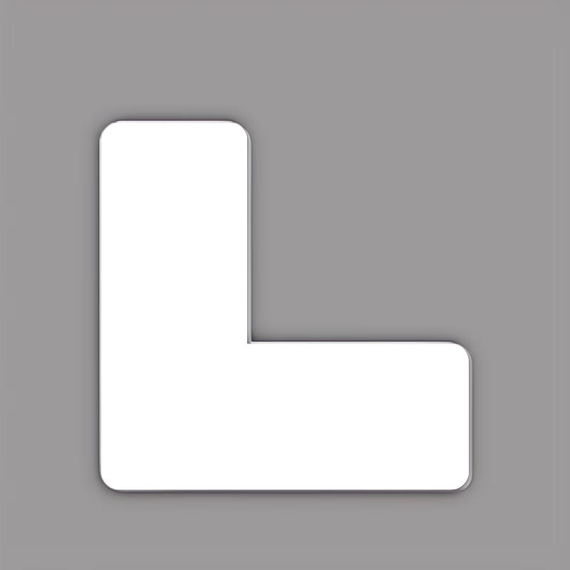 5S/6S L-shaped Positioning Labels
