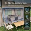 Automatic Windproof & Rainproof Inflatable Multi-Person Camping Tent
