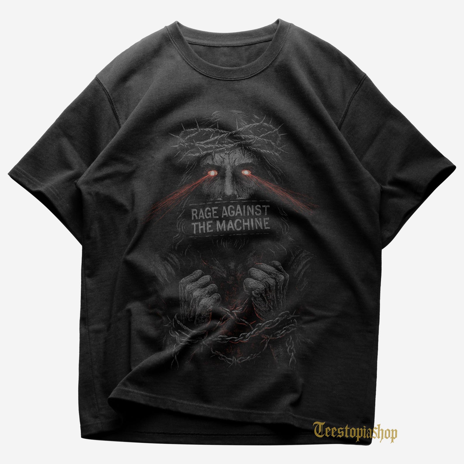 Rage Against the Machine T shirt | Rock Music Shirt | Bombtrack | Killing In The Name | Rage Against the Machine Merch | Cotton Tee S