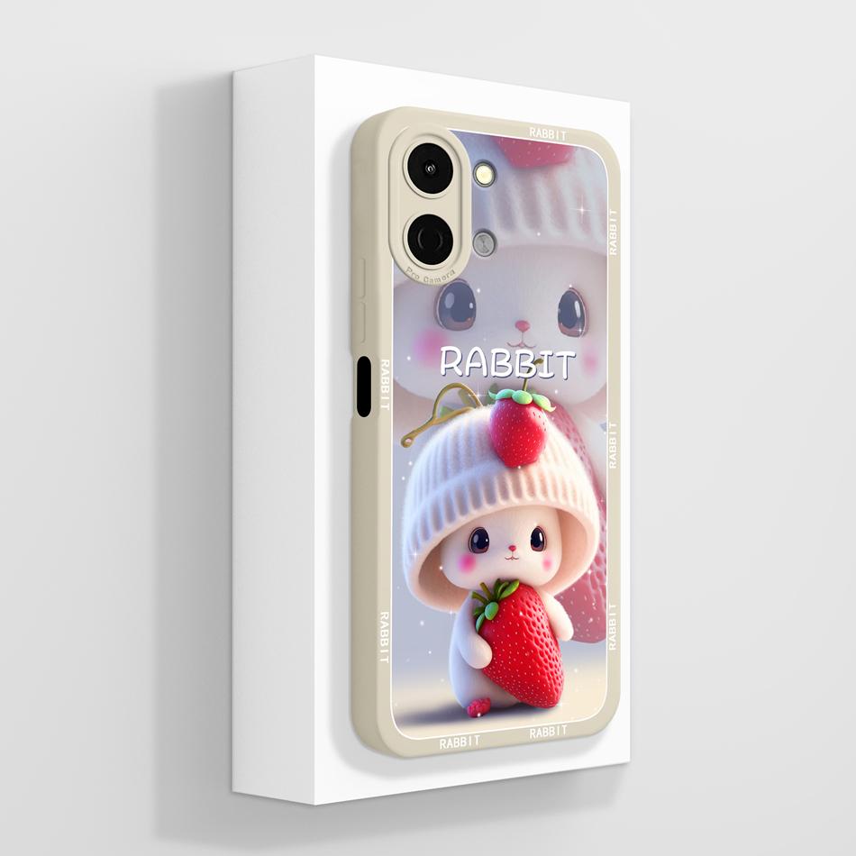 For Tecno Spark Go 3 / Pop 20 Case Creative Design Lightweight Phone Funda For Tecno SparkGo3 / POP20 Soft Liquid Silicone Shell