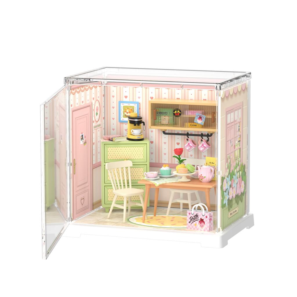 Rolife Ruoai Super World Mini Collection Building Blocks 51 74pcs Living Room DWS05/Dining Room DWS06 DWS05-DWS06