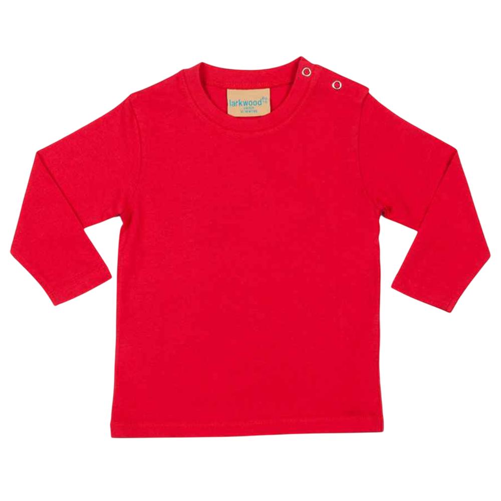 Larkwood Baby Plain Long-Sleeved T-Shirt