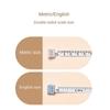 Retractable Measuring Tape Ruler Double Scale Ruler Soft Tape Measure Body Measurement Soft Ruler