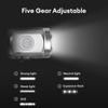 Powerful Pocket Flashlight LED Waterproof 5 Gear Portable Camping Flashlight USB Charging Outdoor Hand Torch for Camping Fishing