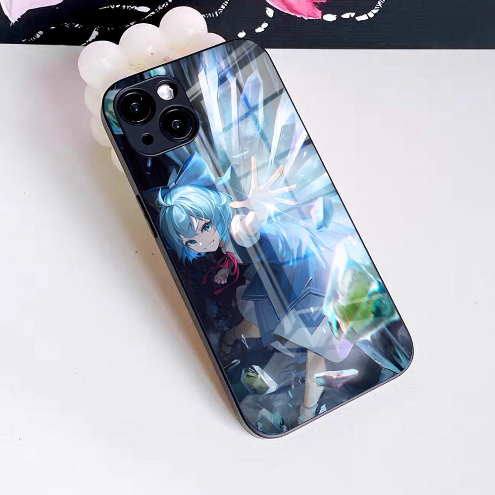 Game Touhou Project Phone Case For IPhone 17 Pro Max 16 15 14 Pro Max 13 11 X Xs Xr 8 7Plus Glass Cover