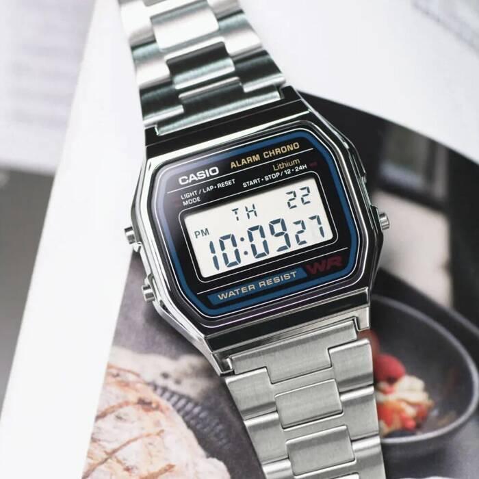 Zegarek Męski Casio A158Wa-1D Vintage Retro + Box