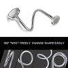 Metal Water Head Coffee Puck Screen for Coffee Filters with Flexible Hose for Sink Side Coffee Bar Use, Kitchen Work, and Washing Tasks
