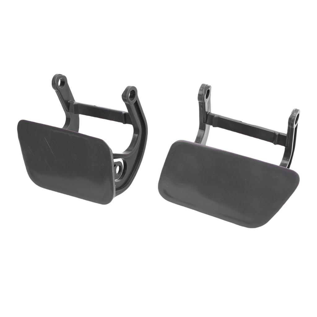 1 Pair Front Bumper Headlight Washer Cover 51117111741 Replacement For 5 Series E60 E61 2003   2007