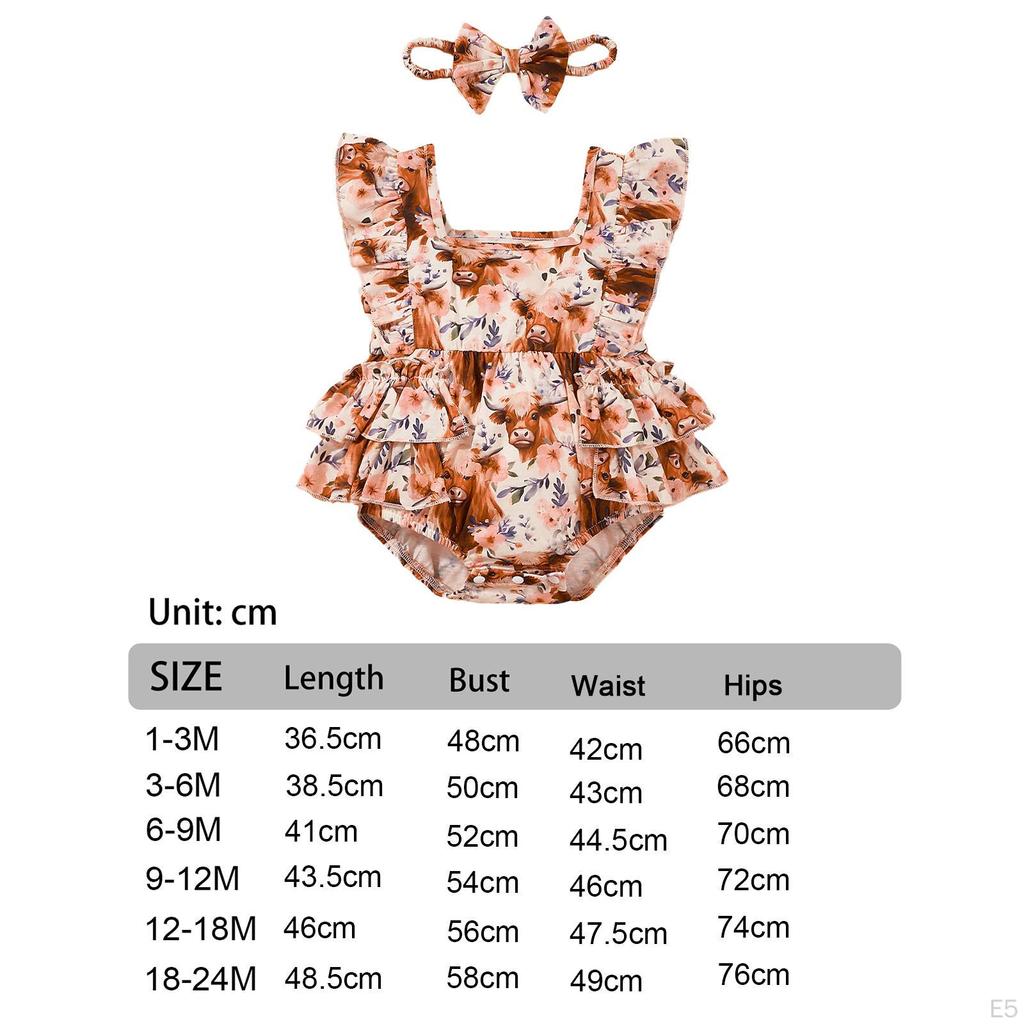 Baby Girls Romper Summer Clothing Cute Infant Ruffles Jumpsuit for Photo Props