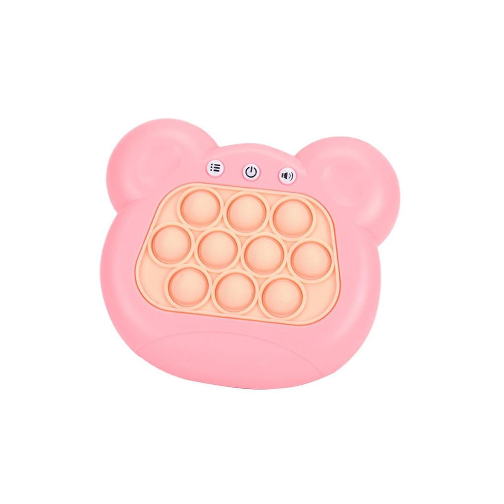 Press Bubble Toy Sensory Toy for Basket Filler Car Airplane Toy Holiday Gift Pink