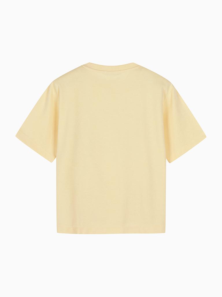 HANGTEN Women'S Front Lettering Graphic Short Sleeve T-Shirt_401(10570-131-406-31)