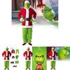 Der Grinch Weihnachtskostüm Cosplay Outfit Für Erwachsene Feierparty