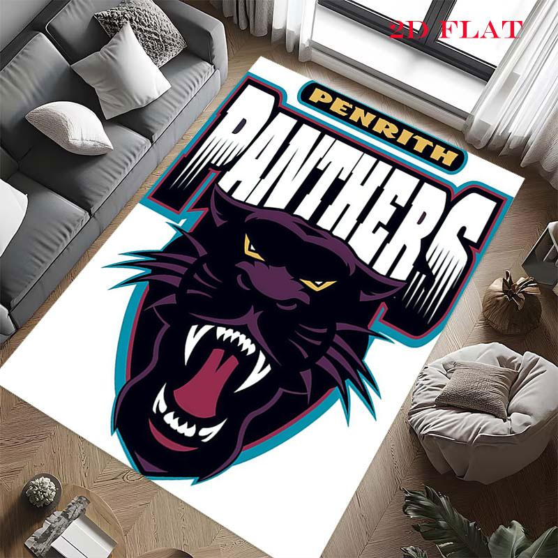Penrith Panthers Fight Carpet Rug for Living Room Bedroom Home Sofa Decoration,Kids play Nonslip Floor Mat
