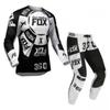 Schnelltrocknendes Radtrikot-Set Atmungsaktive Performance-Kleidung Mountainbike Downhill Racing Unisex