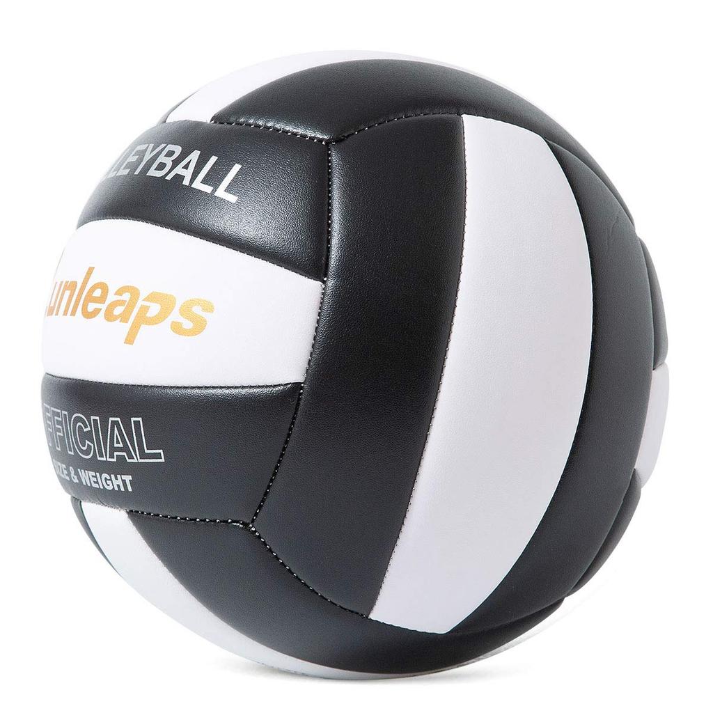 Runleaps Beach Size 5 Practice for High School Middle School and Beginners Volleyball, Volleyball, Soft, Ball, Lightweight, Waterproof, Indoor/Outdoor