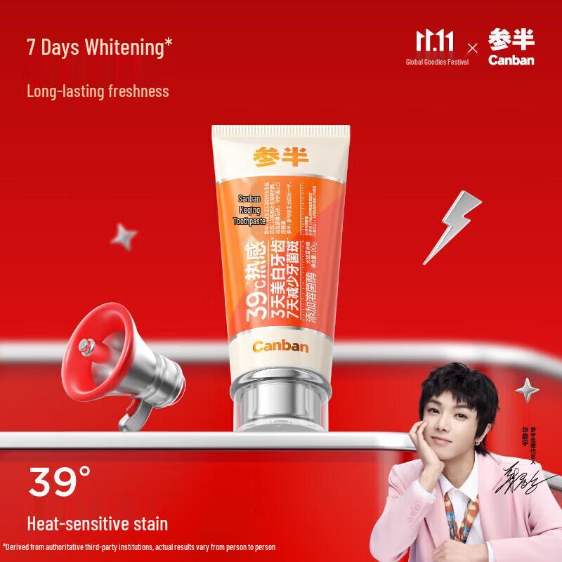 

CanClear Whitening & Multi-Effect Toothpaste