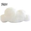 Throw Pillow Cute Comfortable Touch PP Cotton Stuffed Living Room Sofa Cloud Shape Cushion Daily Use