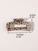 2 Pieces Leopard Print Claw Clip, Strong Hold Hair Jaw Clips for Thick Hair, Hair Accessories for Women Girls