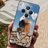 Чехол для Xiaomi Redmi 14C Redmi14C Крутой Расписной Силиконовый ТПУ Мягкий Чехол для Poco C75 PocoC75 Чехлы Черный Защитный Корпус Телефона