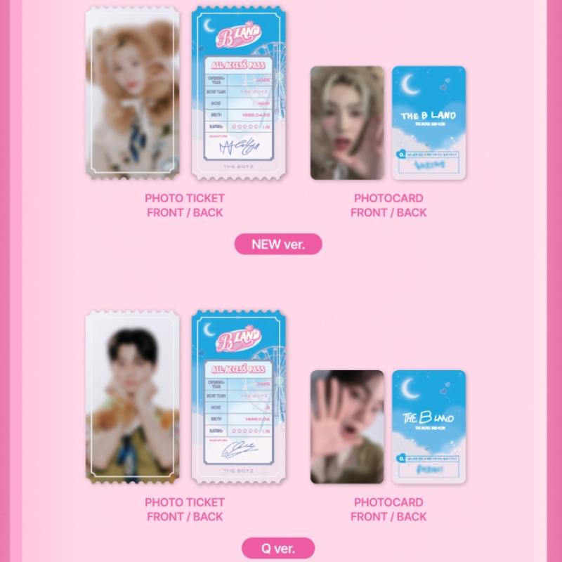 The Boyz 11 Photo Ticket Set