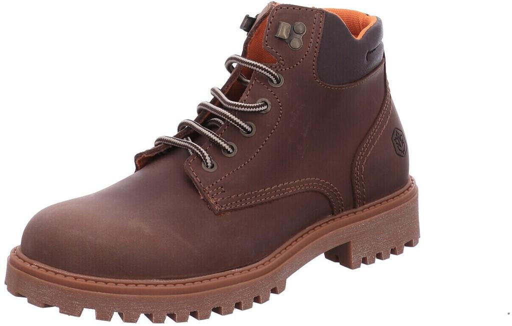 Brown Lumberjack Ankle Boots