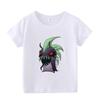 Cute Children T-shirt Cartoon Print Comfortable Casual Clothies Tops Kids