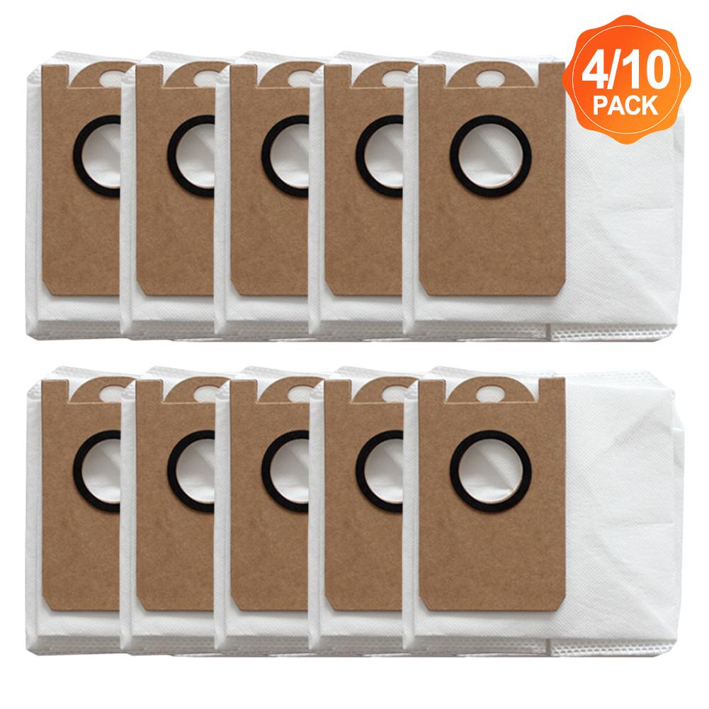 Compatible Dust Bags for Forinic I9 and ForXbot Vacuum Cleaners 4/10 Pack with Four Stage Filtration for Cleaner Air