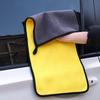 Double-Sided Coral Fleece Car Cleaning Towel: Water-Absorbent, Quick-Drying, Lint-Free for Housekeeping and Fishing