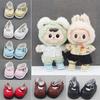 PU Doll Finger Shoes Macaron Doll Leather Shoes Doll Clothes Shoe Labubu Doll Shoes  Children Toy