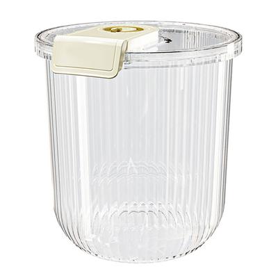 Rice Container Clear Rice Storage Bin Airtight Rice Bucket for Dry Food Grain Flour Soybean Kitchen