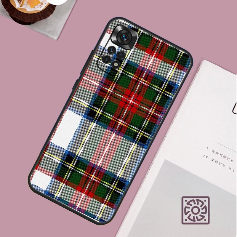 Clan Stewart Tartan Muster Hülle Für Xiaomi Redmi Note 14 13 12 11 15 Pro Plus Redmi 15 13 10 10C 12C 13C 14C 15C Hülle
