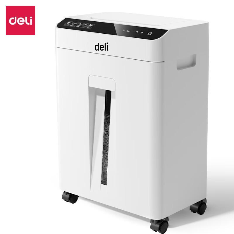 

Deli GA810 60-Sheet Auto Feed Micro-Cut Paper Shredder CN plug (adapter included)