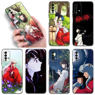 Inuyasha Sesshomaru Anime Phone Case For Xiaomi Redmi Note 5 6 9T K20 K40 K50 Pro 7A 8A 9A 9C 9i 10A 10C A1 S2 TPU Black Cover