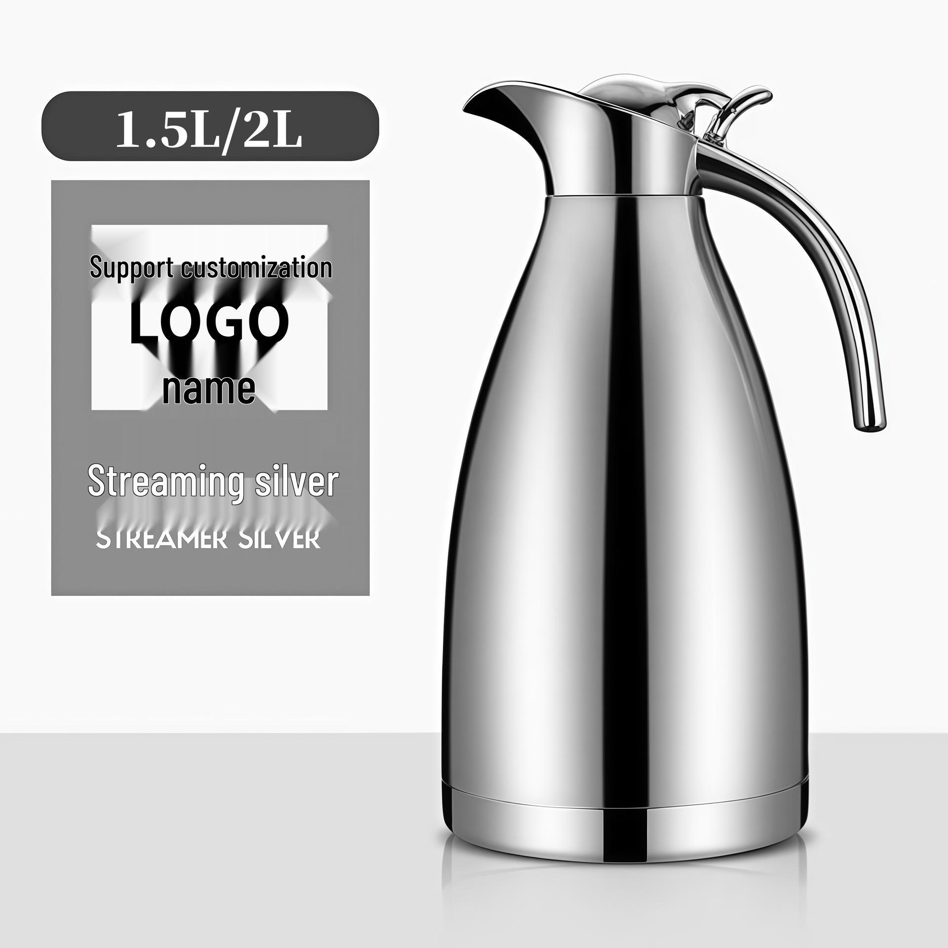 304 Stainless Steel Large Capacity Vacuum Insulated Kettle Stainless Steel Cold Water Jug