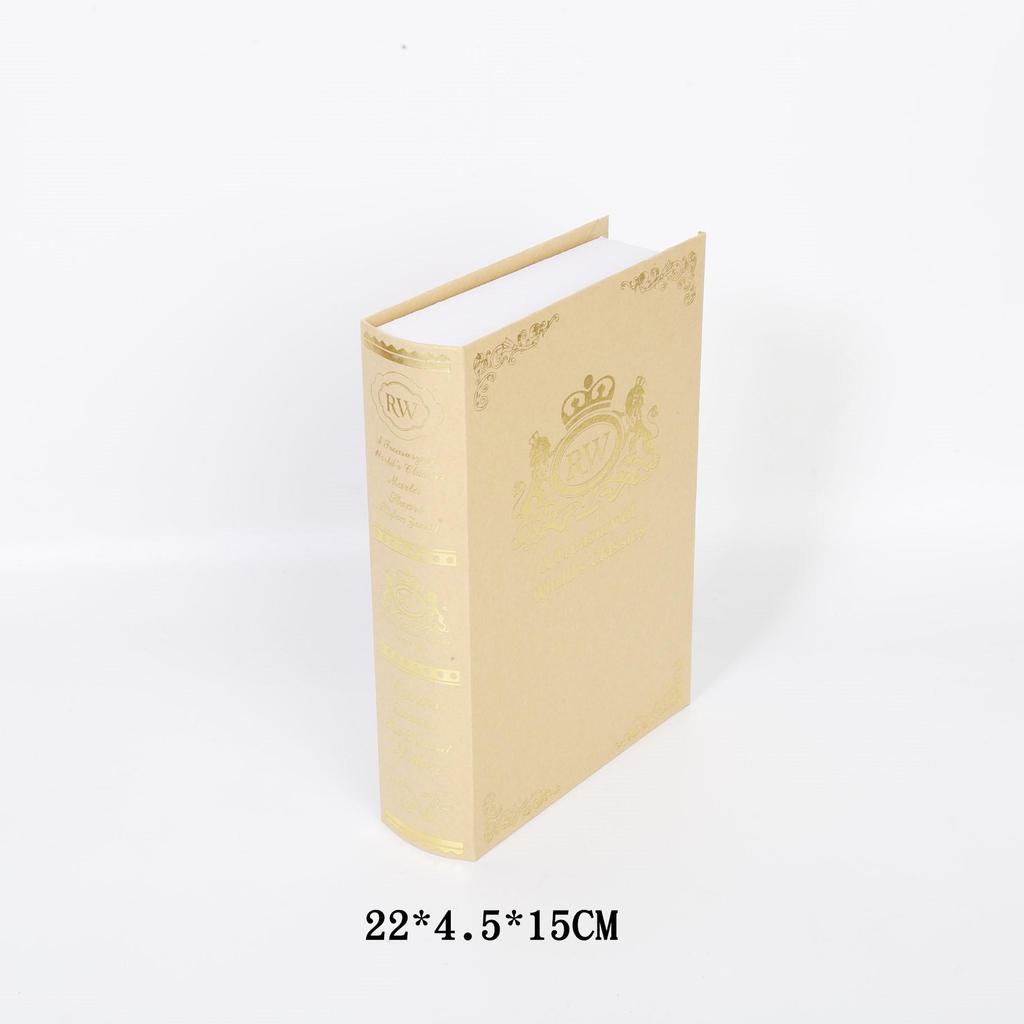 European-Style Realistic Faux Books: Decorative Ornaments & Photography Props for Home Decor