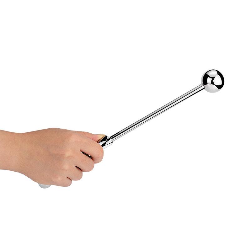 Male Stainless Steel Anal Plug Butt Beads G Spot Wand Male Prostate Massage Stick Double Dildo Vagina Sex Toy Anal Dildo