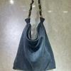2025 New High-silk Matte Underarm Bag Tote Vegetable Basket Bucket Cross-slung One-shoulder Handbag Women