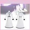 Rock Is A Lady's Modesty Cosplay Costume In Polyester For Game Character Role Play Characters Included)