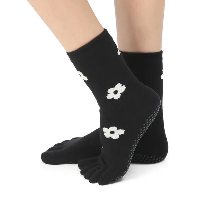 Pilates Yoga Non-slip Socks Toe Socks Daisy Socks