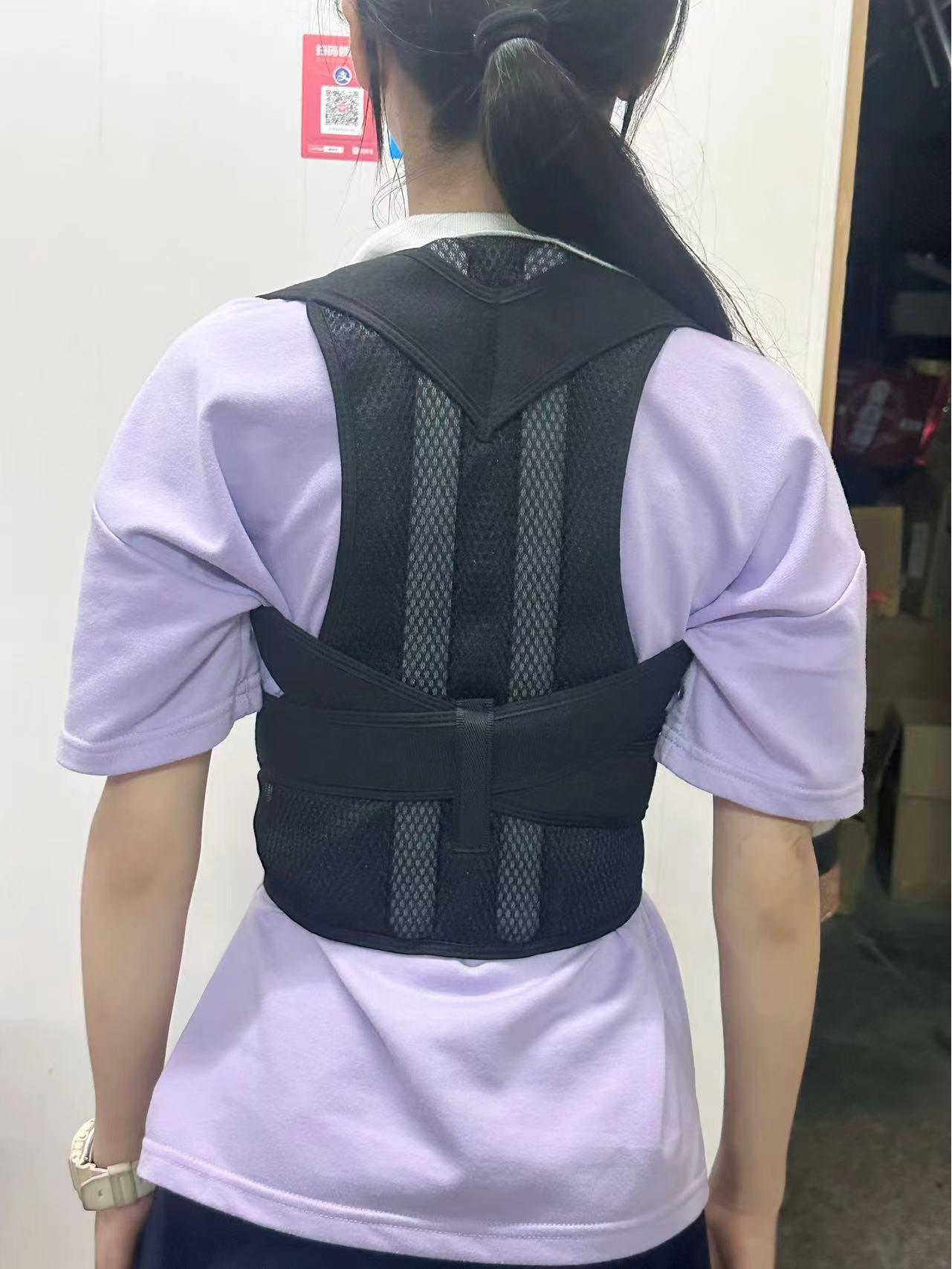 

Adjustable Posture Correction Belt for Kids: Anti-Hunchback Chest and Back Support with Reinforced Keel XXXL