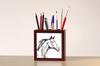 Zweibrücker – Pen holder with a horse, desk organizer with a print | Art-Dog