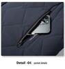 Men's Thickened Cotton Lapel Coat - Warm Winter Jacket for Mid-Aged and Elderly - Plus Size Available