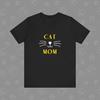 Cat Mom T-Shirt - Cute and Funny Cat Mom Tee, Perfect Gift for Cat Lovers by Catsky Designs