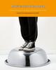 Stainless Steel Basin, Large/Extra-Large: Ideal for Washing Vegetables, Mixing Dough, or Bathing.