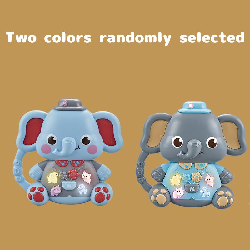 Многофункциональная детская музыкальная игрушка Электронная мультяшная музыкальная клавиатура с подсветкой Интерактивные сенсорные игрушки для родителей и детей